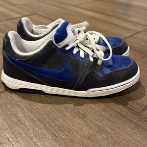 Nike Y2K Rare 6.0 Dunk Low Black/Blue 386652-500 6/2010 Actions Sport 5Y